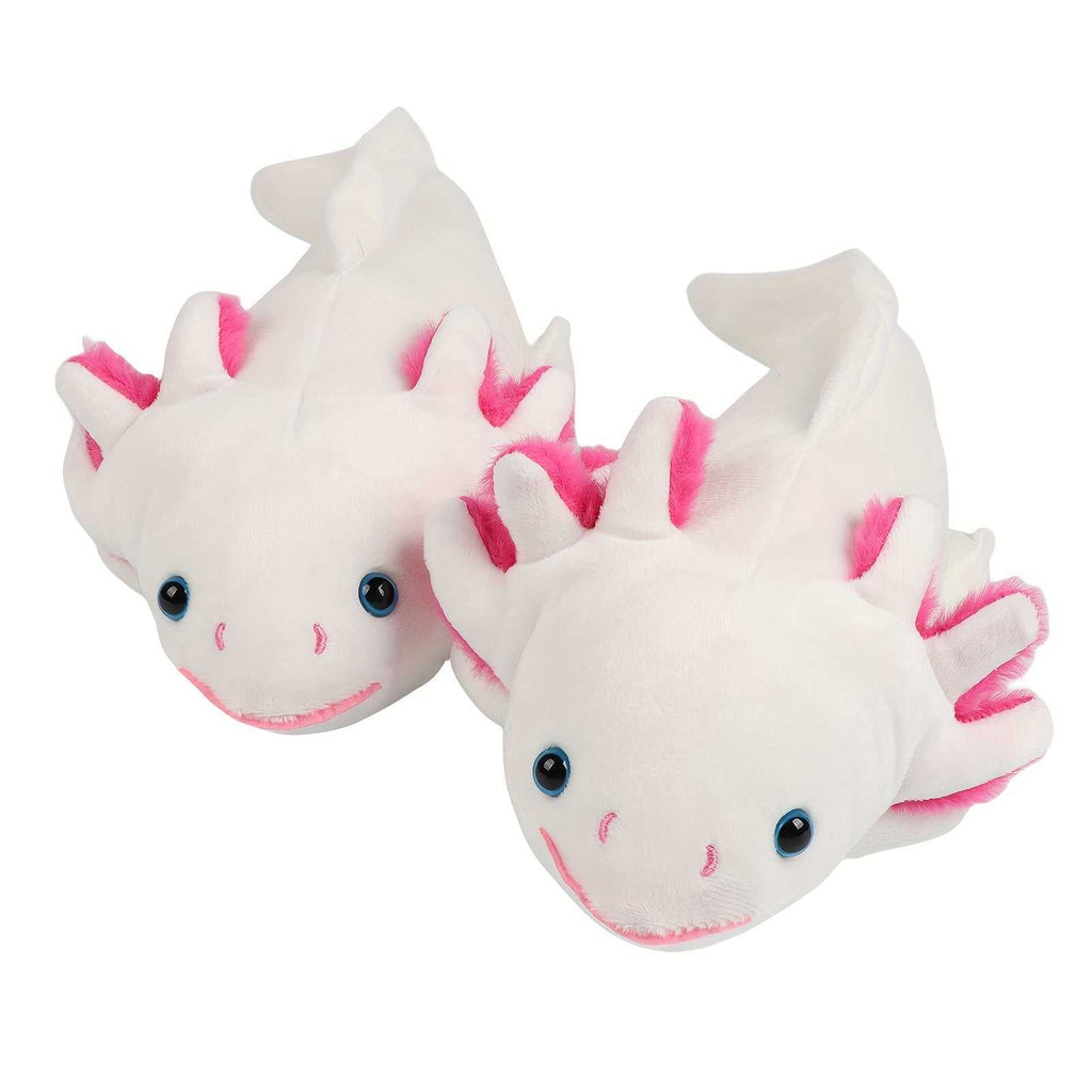 MOLUTIAN Cuddly Axolotl Plush Toy - 16.53" Realistic Cartoon Ambystoma, Soft Polyester, Perfect for Home Decor & Birthday Gifts - Available in Gray, White, Blue, Yellow, Black - Kendoro