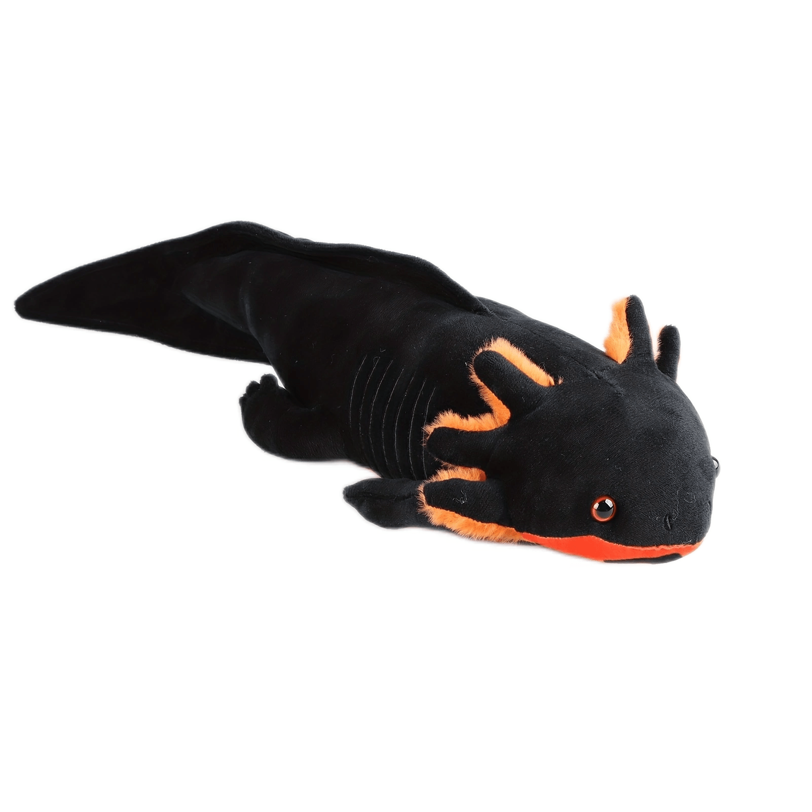 MOLUTIAN Cuddly Axolotl Plush Toy - 16.53" Realistic Cartoon Ambystoma, Soft Polyester, Perfect for Home Decor & Birthday Gifts - Available in Gray, White, Blue, Yellow, Black - Kendoro