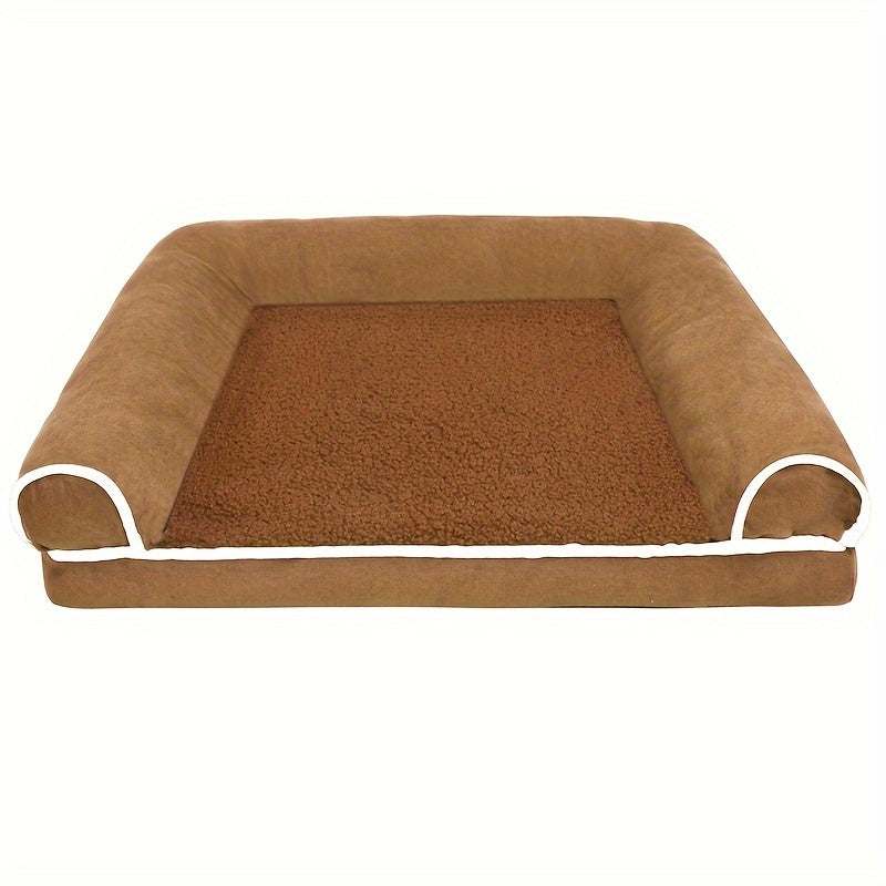 New Dog Sofa Pet Dog Bed Cat Bed Deep Sleep Dog House Square Thickened Warm Dog Mat Small Medium Large Dog House Pet Supplies Breathable Blanket Pet Dog Bed Dog Sofa Dog Bed Dog House Pet Supplies Accessories - Kendoro