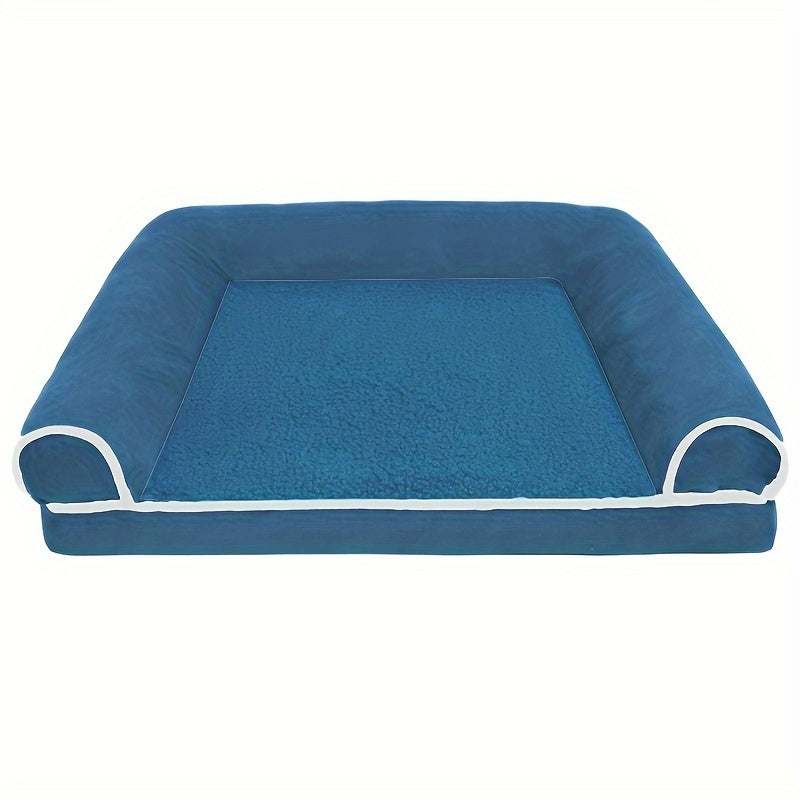 New Dog Sofa Pet Dog Bed Cat Bed Deep Sleep Dog House Square Thickened Warm Dog Mat Small Medium Large Dog House Pet Supplies Breathable Blanket Pet Dog Bed Dog Sofa Dog Bed Dog House Pet Supplies Accessories - Kendoro