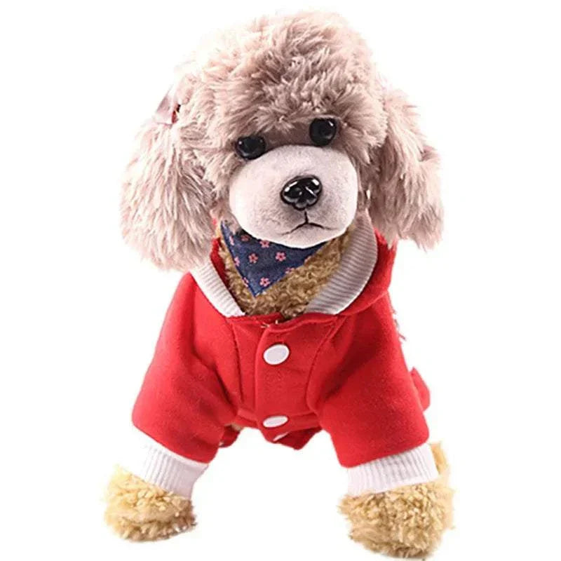 Christmas Dog Coat Sweater Pet Clothes New Year Pets Dogs Clothing For Small Medium Dogs Chihuahua Costume Warm Dog Hoodies - Kendoro