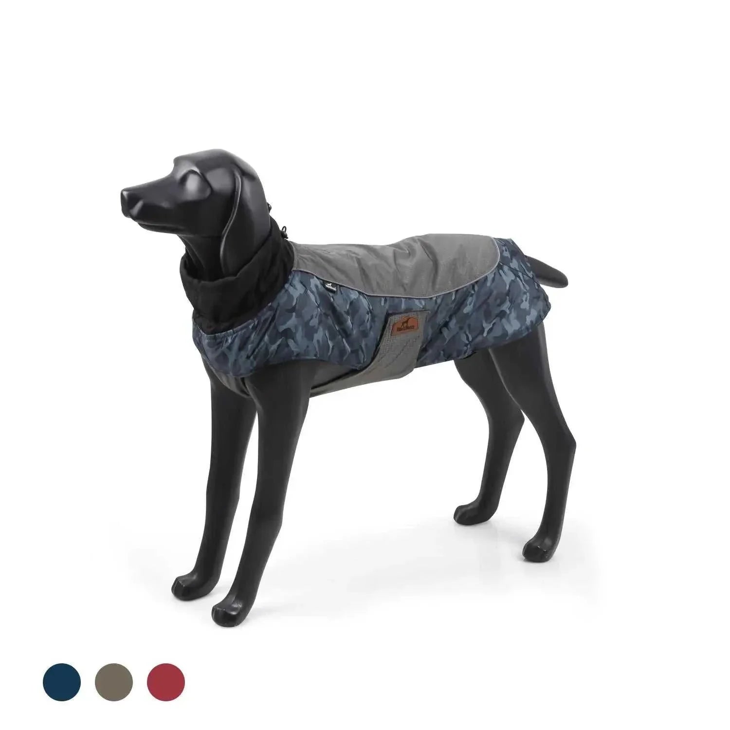 Warm Winter Dog for Hiking & Camping - Cozy Pet Clothes (Blue, Size M) - Kendoro