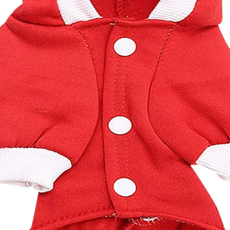 Christmas Dog Coat Sweater Pet Clothes New Year Pets Dogs Clothing For Small Medium Dogs Chihuahua Costume Warm Dog Hoodies - Kendoro