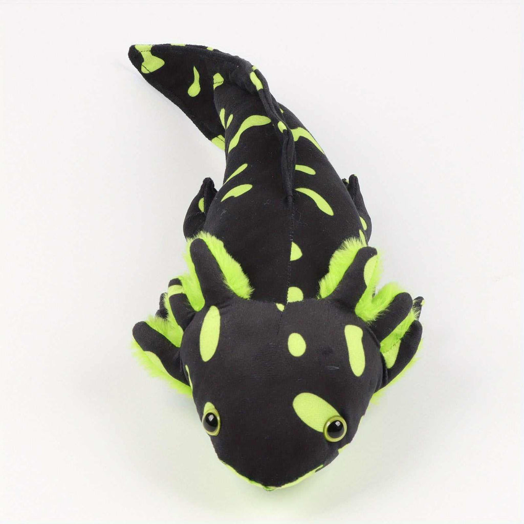 MOLUTIAN Cuddly Axolotl Plush Toy - 16.53" Realistic Cartoon Ambystoma, Soft Polyester, Perfect for Home Decor & Birthday Gifts - Available in Gray, White, Blue, Yellow, Black - Kendoro