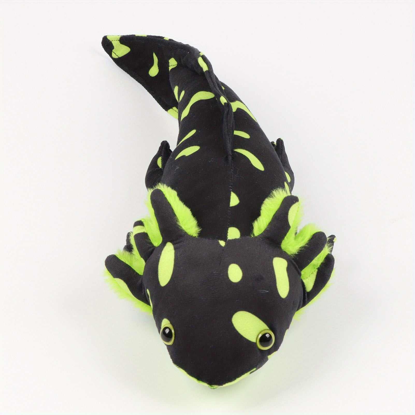 MOLUTIAN Cuddly Axolotl Plush Toy - 16.53" Realistic Cartoon Ambystoma, Soft Polyester, Perfect for Home Decor & Birthday Gifts - Available in Gray, White, Blue, Yellow, Black - Kendoro