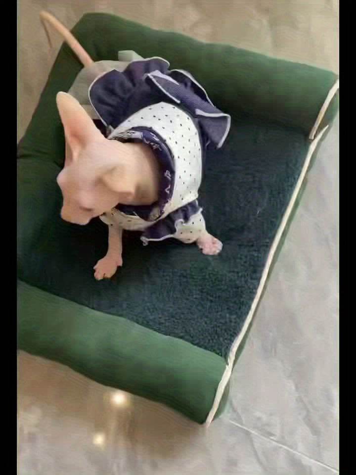 New Dog Sofa Pet Dog Bed Cat Bed Deep Sleep Dog House Square Thickened Warm Dog Mat Small Medium Large Dog House Pet Supplies Breathable Blanket Pet Dog Bed Dog Sofa Dog Bed Dog House Pet Supplies Accessories - Kendoro