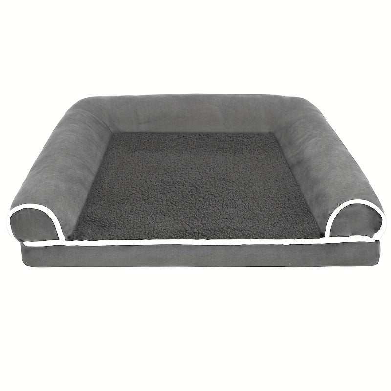New Dog Sofa Pet Dog Bed Cat Bed Deep Sleep Dog House Square Thickened Warm Dog Mat Small Medium Large Dog House Pet Supplies Breathable Blanket Pet Dog Bed Dog Sofa Dog Bed Dog House Pet Supplies Accessories - Kendoro